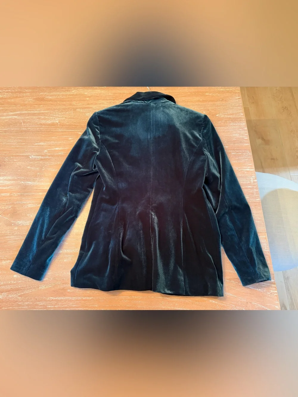 INC International Concepts Green Velvet Blazer